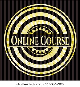 Online Course shiny emblem