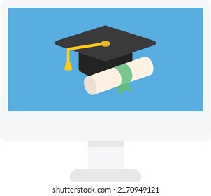 Curso en línea de estudio de la educación de aprendizaje graduado