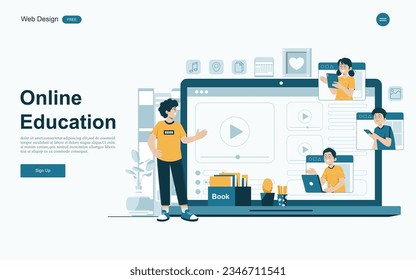 Online courses can be accessed from anywhere in the world, so you can learn, regardless of your location.vector.