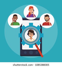 Online customer service and support