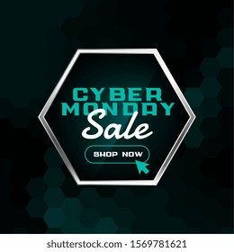 online cyber monday shopping sale background design