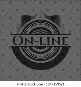 On-line dark emblem