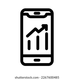 online data analytics icon or logo isolated sign symbol vector illustration - high quality black style vector icons
