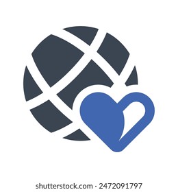 Online dating app Icon, Vector Graphics