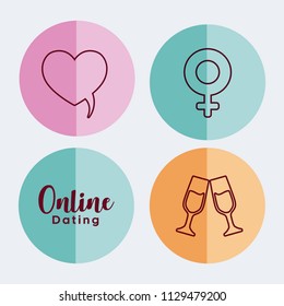 Online dating design