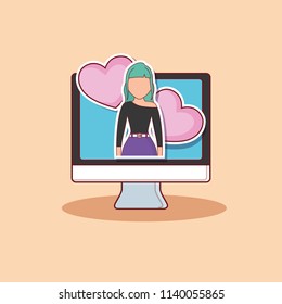Online dating design