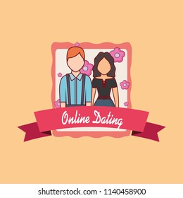 online dating emblem 