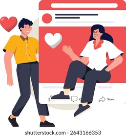 Pessoas de Namoro e Mensagens Online