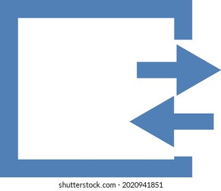 Online delivery, illustration, vector on a white background.