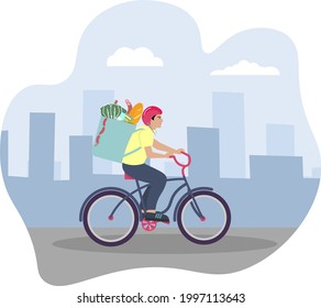 Online delivery service, online order tracking, home and office delivery. Courier delivery. Transport.