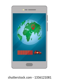 Online delivery with smartphone