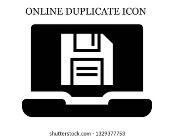 online Diskette icon. Editable online Diskette icon for web or mobile.