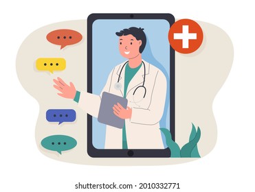 online doctor consulting application, doctor will asnwer chat from patient who ask about their symptoms and provide drug prescriptions through the application.