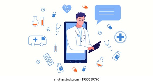 50,112 Virtual doctors Images, Stock Photos & Vectors | Shutterstock