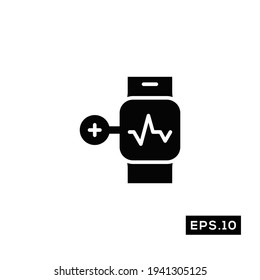 Online Doctor Icon. Healthcare Icon vector Illustration Template For Web and Mobile