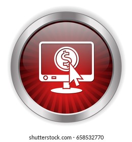 online dollar pay icon