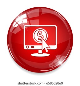 online dollar pay icon
