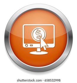 online dollar pay icon