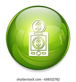 online dollar payment icon