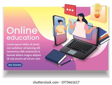 online eaducation online wedsite design 
