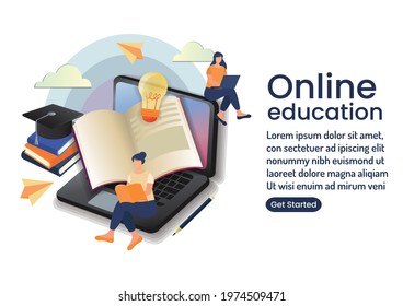 online eaducation online wedsite design 