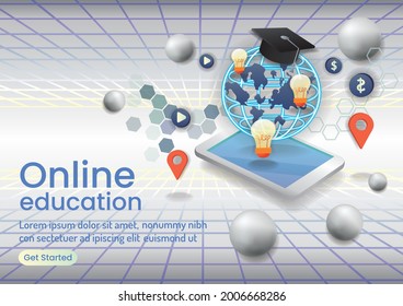 online eaducation online wedsite design 