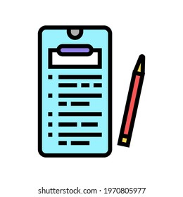 online education application color icon vector. online education application sign. isolated symbol illustration