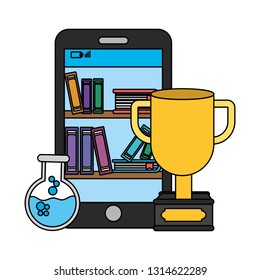 online education cartoon