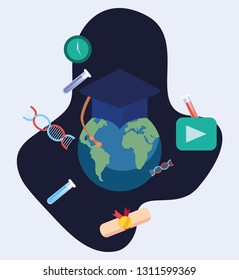 online education concept