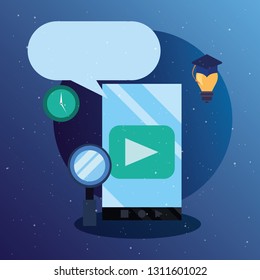 online education concept