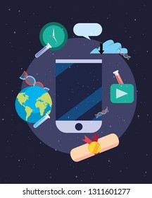 online education concept