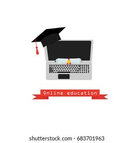 Online Education concept