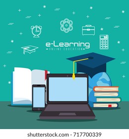 online education concept