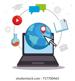 online education concept