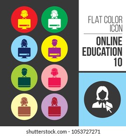 Online Education Icon