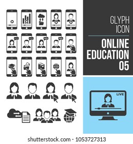 Online Education Icon