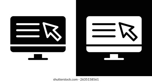 Online education icon concept, vector illustration