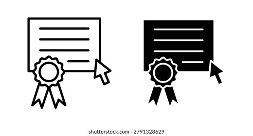 Online education icon concepts for website projects