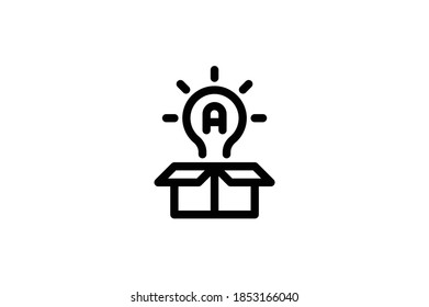 Online Education Icon - Idea