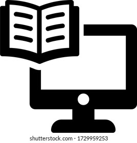 Symbol für Online-Bildung Fernstudie