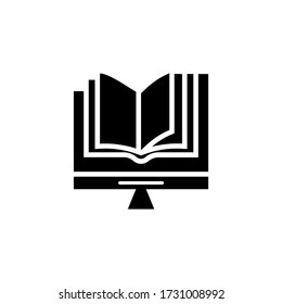 Online education icon set. Distant study