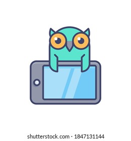Online Education icon in vector. Logotype