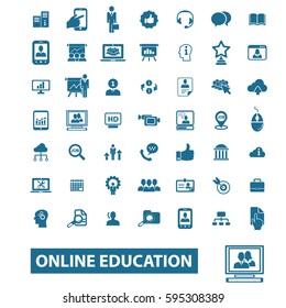 Online Education Icons