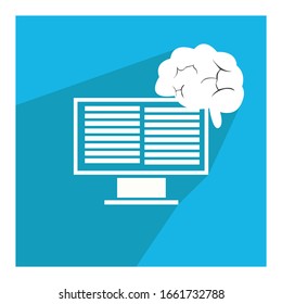 Online education icons simple Illustration Clip Art vector