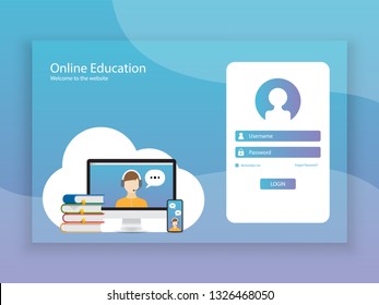 Online Education Landing Page