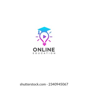 online education logo Design Template Vector icon