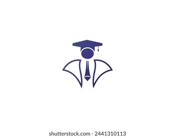 Diseño de logotipo de educación en línea
