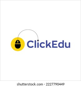 Logotipo de educación en línea Diseños Concepto, logotipo de vectores de aprendizaje en línea