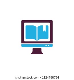 Online Education Logo Icon Design