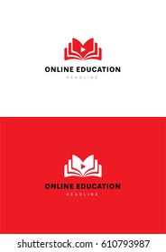 Online Education Logo Template.